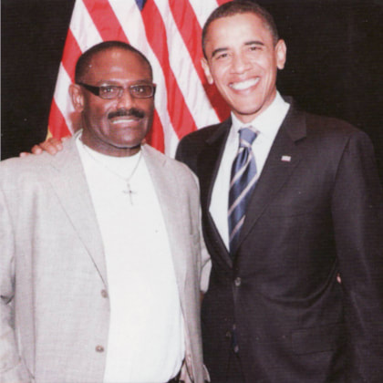 Dr. Billy Taylor with President Barack Obama